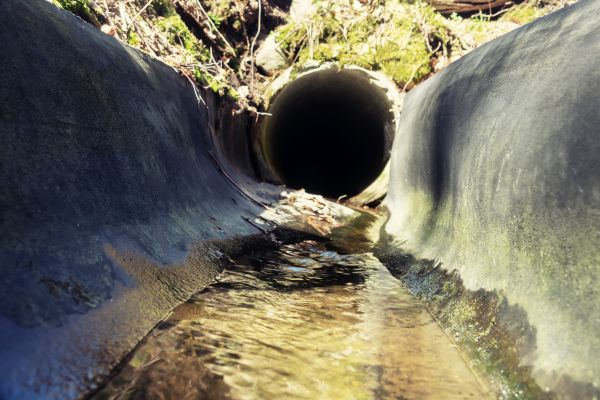 Drainage Swale Installation in West Lafayette