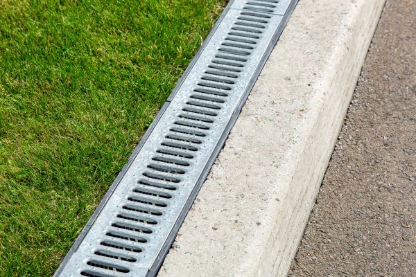 Courtyard Drain Installation in West Lafayette